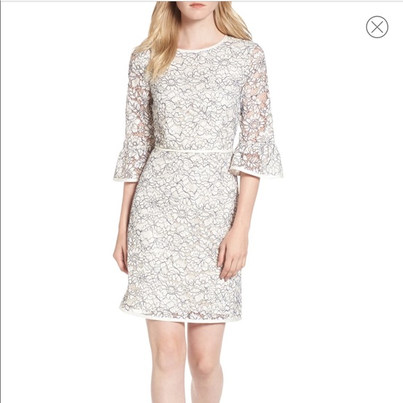 Draper James Dresses & Skirts - DRAPER JAMES | WHITE LACE FLORAL DRESS